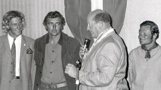 (L-R) Young, Doyle, McClelland, Carroll. Photo: Brad Barrett