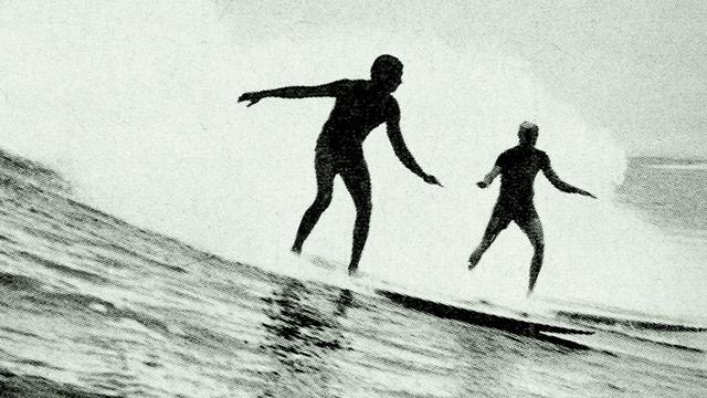 Finalists George Downing (left) and Ken Adler. Photo: John Severson