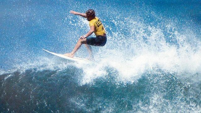 Dino Andino, Haleiwa, 1989. Photo: John Seaton Callahan