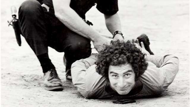 Ira Opper, cosplay arrest, 1974. Photo: Merrell Wood III