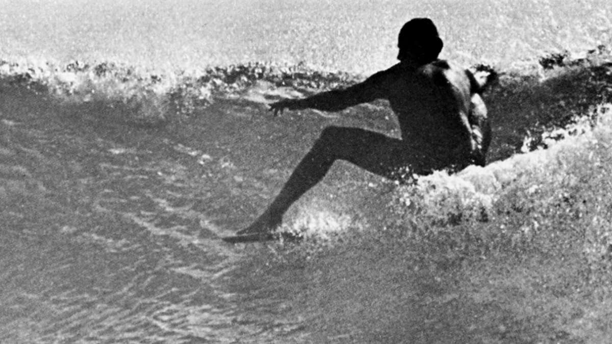 J Riddle Surfer 1962 Malibu Invitational | Encyclopedia of Surfing