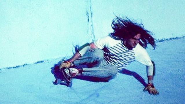 Sid Abbruzzi skateboarding in the mid-1970s.