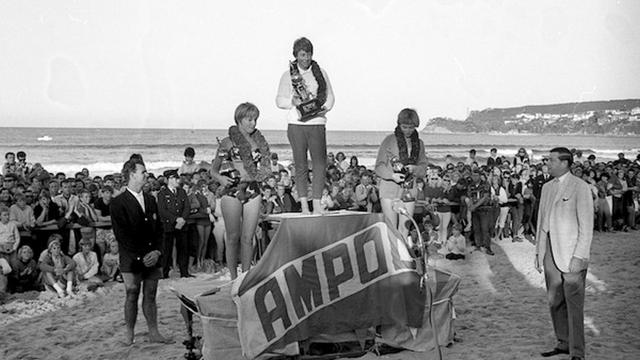 Womens finalists (L to R): Benson, O'Donell, Nicholson