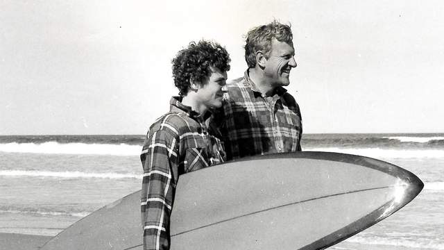 Rolf and James Aurness, 1970