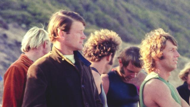 Randy Rarick, second from left, 1970 World Championships. Photo: Rusty Miller