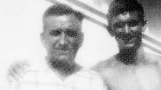 Abel Gomes (left) and George Downing, mid-1950s