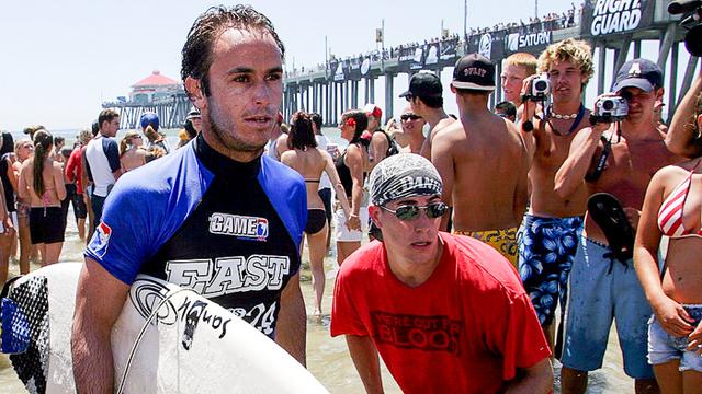 Shane Dorian, 2003 X Games, Huntington Beach. Photo: Chris Polk