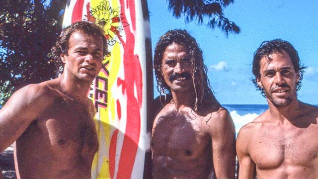 Titus Kinimaka, center, 1989. Photo: Gordino