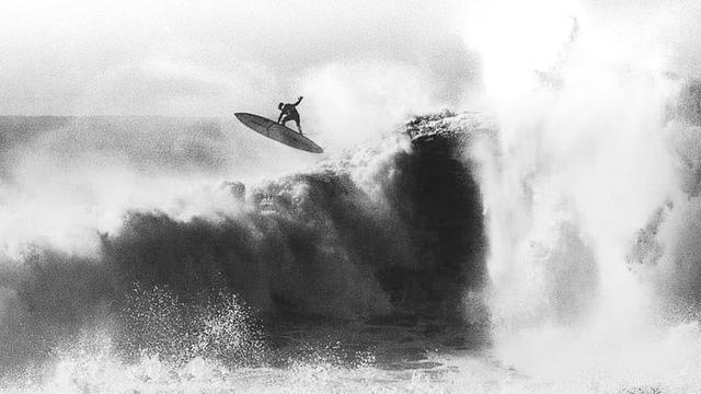Grant Baker, Nazare. Photo: Daniel Espirito Santo