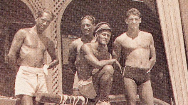 "Uncle Dick" Keating, 1930s, Waikiki