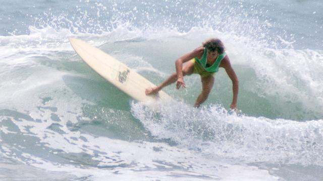 Winner Rolf Aurness. Photo: Brad Barrett