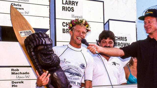 Chris Brown, winner 1994 Wyland Pro. Photo: Tom Servais