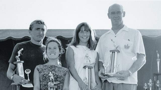 Linda Merrill, center left. Photo: Ron Church