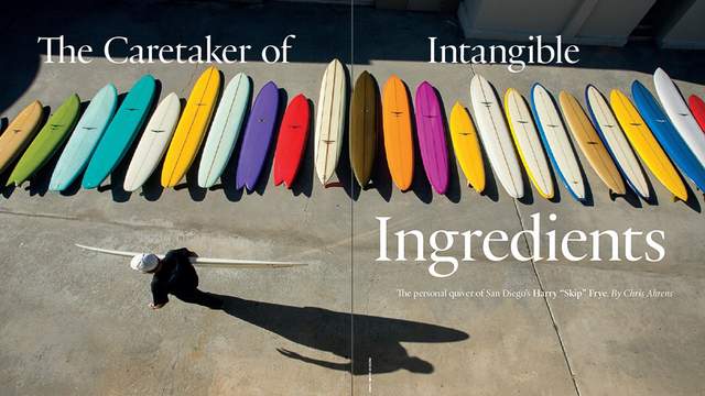 2017 Surfer's Journal feature on Skip Frye