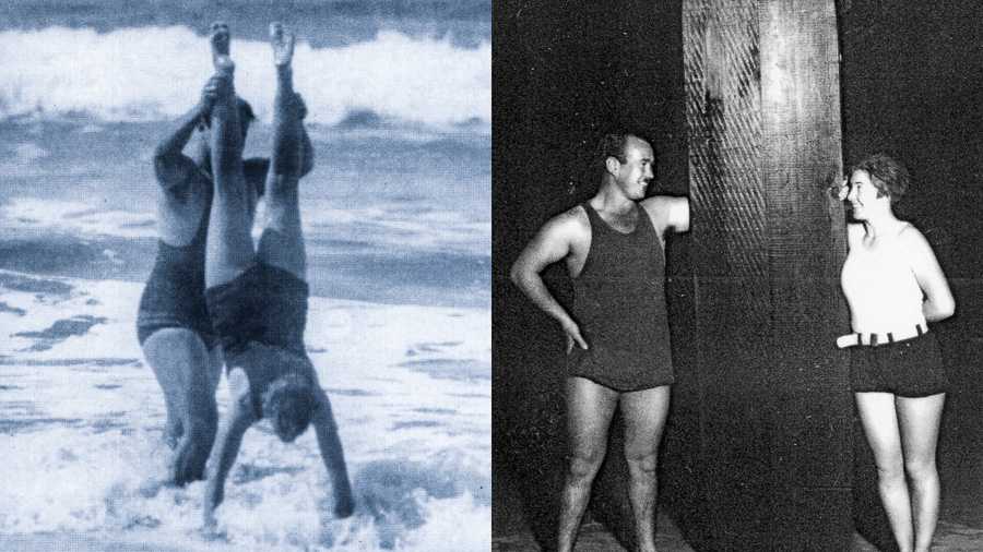 charlie wright, mission beach, 1926, san diego