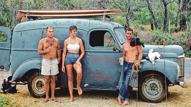 Early days on the North Shore, from "Riding Giants"
