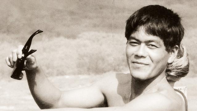 Harold Iggy, Makaha, 1966. Photo: LeRoy Grannis