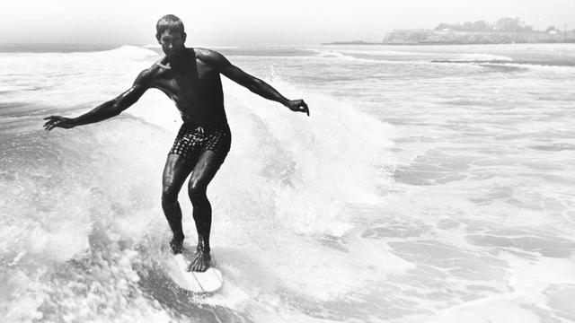 Joey Cabell, Trestles, 1965. Photo: Bev Morgan