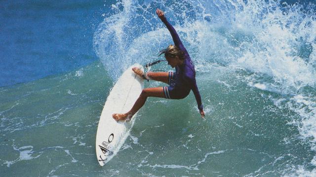 Lisa Andersen, Sebastian Inlet. Photo: Dick Meseroll