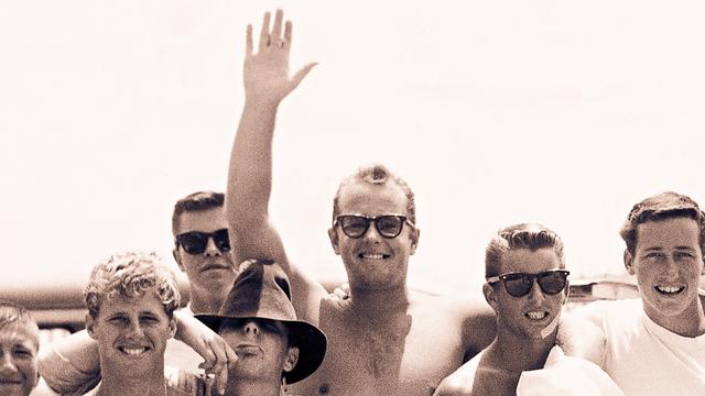 Terry "Tubesteak" Tracy, Malibu, around 1960. Photo: Tom McBride