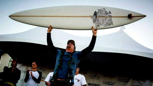 Peter Mel wins 2013 Mavericks Invitational