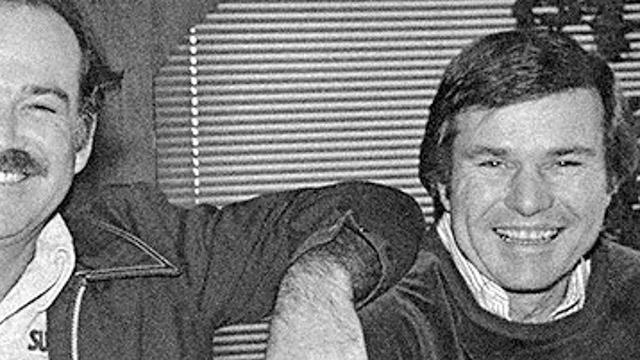 Duke Boyd (right) and Steve Pezman, mid-'70s. Photo: Art Brewer