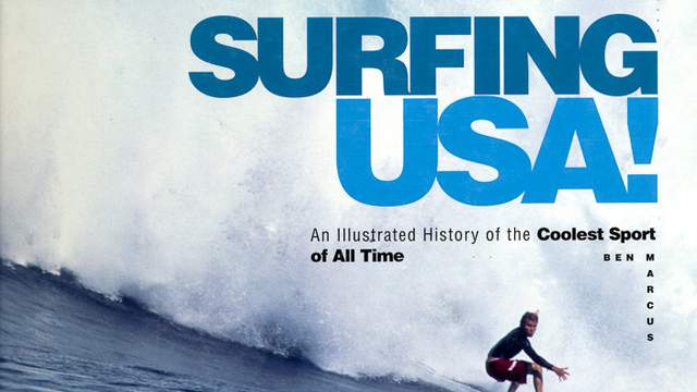 Detail from cover of "Surfing USA!" by Ben Marcus (2005)