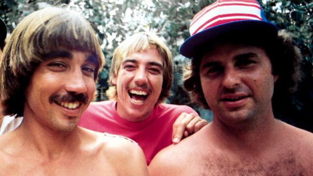 (L to R) Gerry Lopez, Rory Russell, Jack Shipley, 1976. Photo: John Witzig