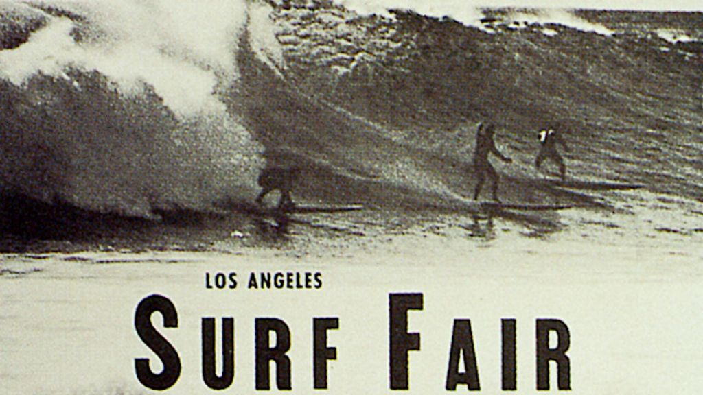 1964 Los Angeles Surf Fair handbill, Santa Monica