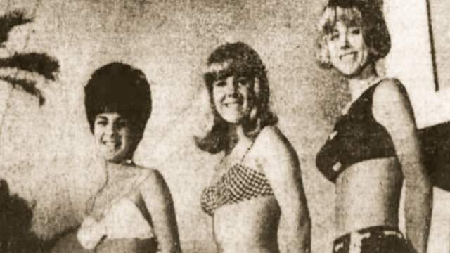 1964 Los Angeles Surf Fair "Miss Surfer Girl" contestants