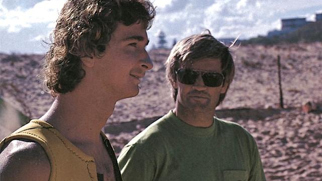 Geoff McCoy (right) with Mark Richards. Photo: Hugh McLeod