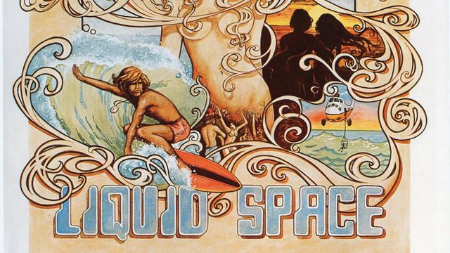 Handbill for Dale Davis' "Liquid Space" (1973)