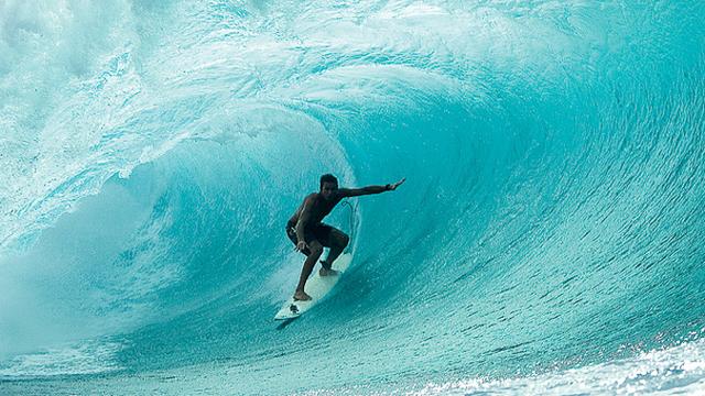 Sion Milosky, Pipeline. Photo: Nate Lawrence