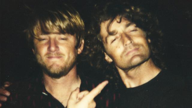 Ben Marcus (left) and Derek Hynd, 1991
