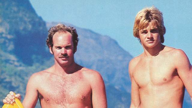 Billy and Laird Hamilton, 1981