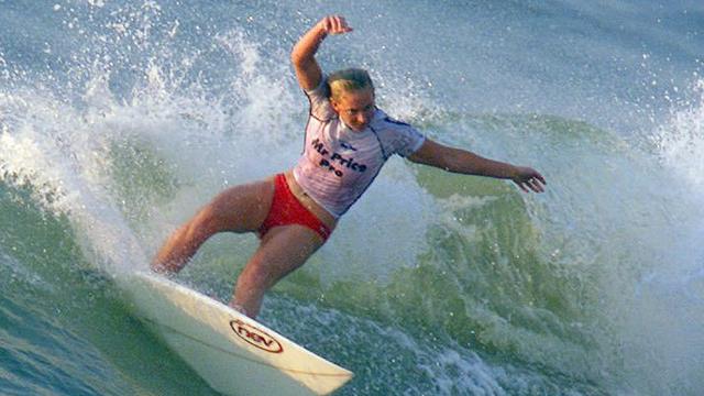 Kylie Webb, Durban, 2000. Photo: Grant Ellis