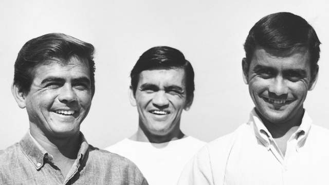 Bobby, Ronald and Raymond Patterson, 1960. Photo: John Severson / SURFER