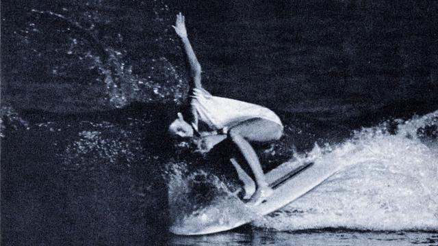 Renee Eisler, hot-dogging in Florida