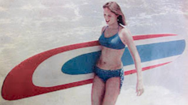 Fernanda Guerra and madeirite board, 1964