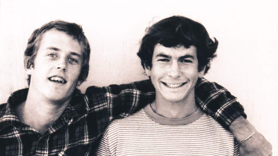Brewer (left) and Kampion, 1970. Photo: Brad Barrett 