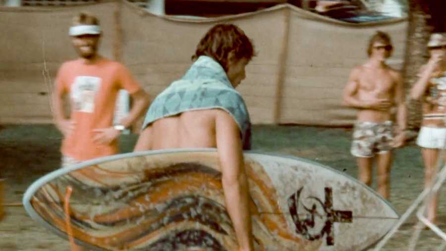 Shaun Tomson at the 1977 Stubbies Surfing Classic