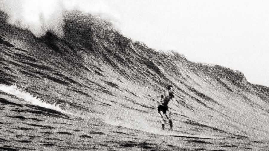 surfer henry lumm at makaha