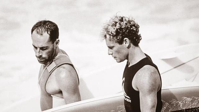 Tom (right) and Nick Carroll. Photo: Jeff Divine
