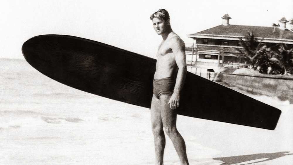 Tom Blake, waikiki, 1924