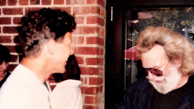 Steve Barilotti and Jerry Garcia, 1991
