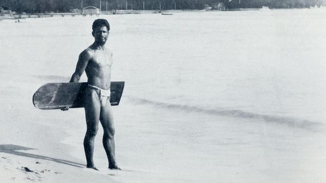 Hawaiian surfer