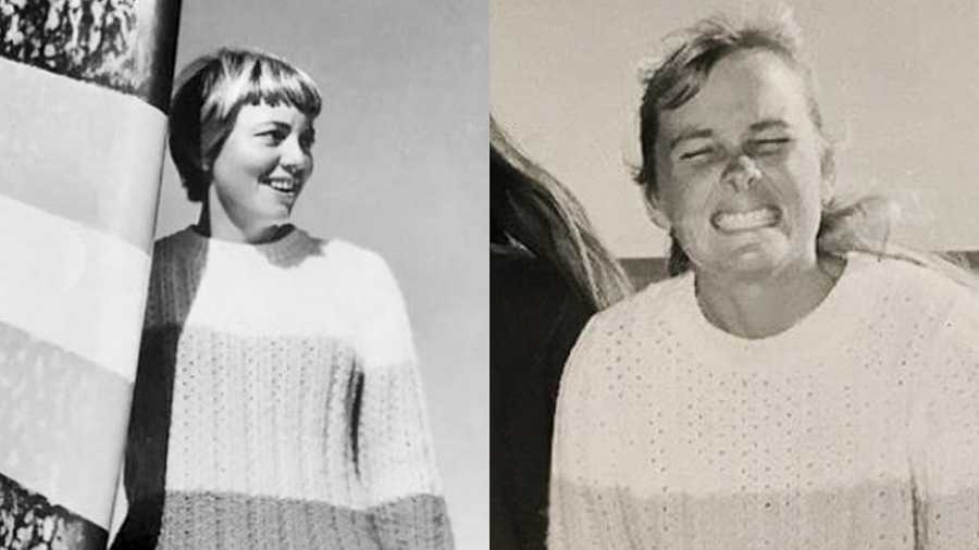 Phyllis o'donell and Josette Lagardere, two great surfers