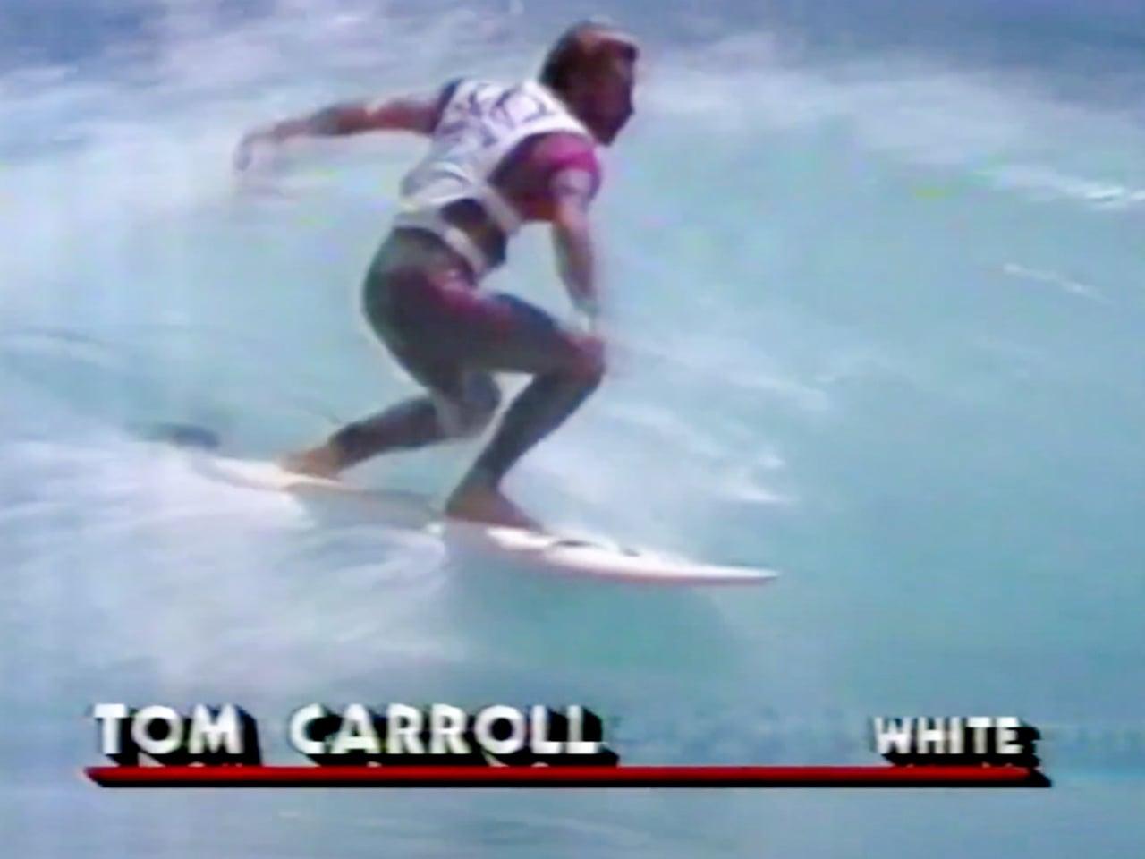 1985 Marui Pro Final, Barton Lynch vs Tom Carroll