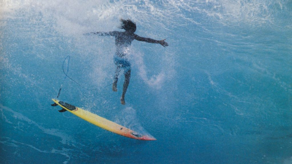 Christian Fletcher at Pipeline in 1987