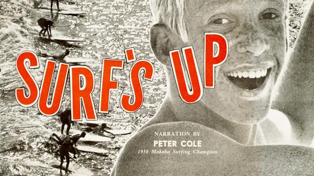 Handbill for Don Brown's 1961 movie, "Surf's Up"